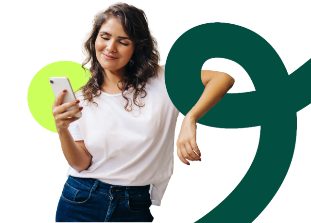 Kobieta robiąca zakupy online